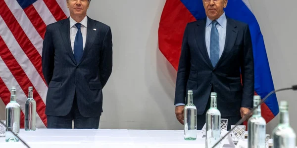 Antony Blinken si Serghei Lavrov la Consiliul Arcticii de la Reykjavik FOTO EPA-EFE