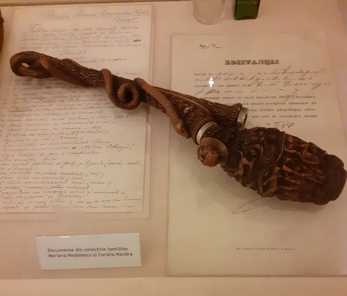 Tutun, lulele și pipe ciubuc în Brașovul de altădată (© Muzeul de Etnografie Brașov)