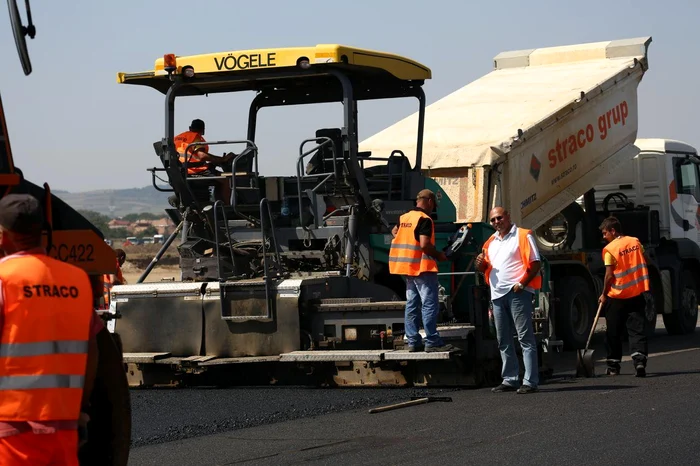 Lucrările pe DN 68 a se derulează marţi, miercuri şi joi FOTO Sorin Sabău