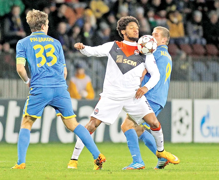 Adriano a marcat 5 goluri în meciul cu BATE Borisov FOTO: AP