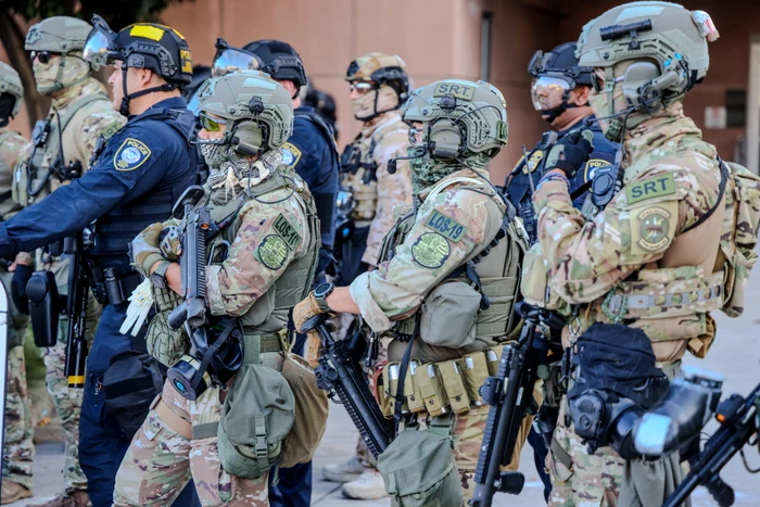 Proteste anti-ICE în centrul Los Angeles FOTO Profimedia