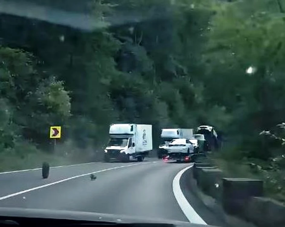 Trafic pe Valea Oltului