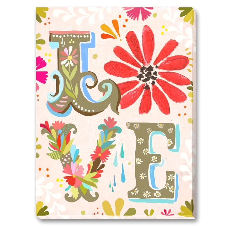 10 mobexpert tablou copii floral love canavas print multicolor jpg jpeg