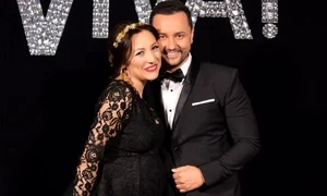 La nunta Andei Adam, Andra a îmbrăcat rochia cu care a venit la petrecerea Viva! jpeg