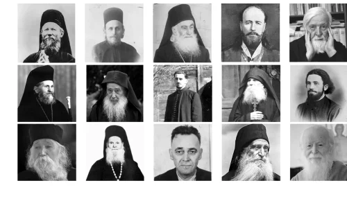 15 cuviosi si marturisitori propusi spre canonizare pentur 2025 alb negru jpeg webp