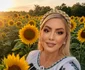 Ornela Pasăre adoră floarea soarelui foto: Facebook 