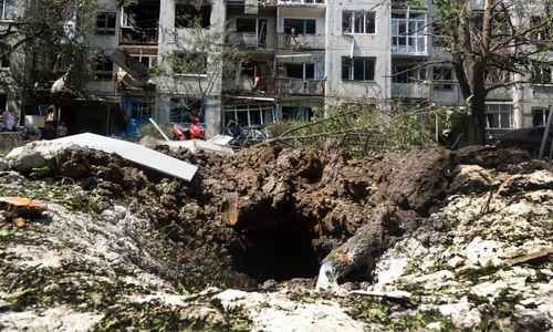 Donbas 112 zile de război Ucraina -Rusia . FOTO Gettyimages