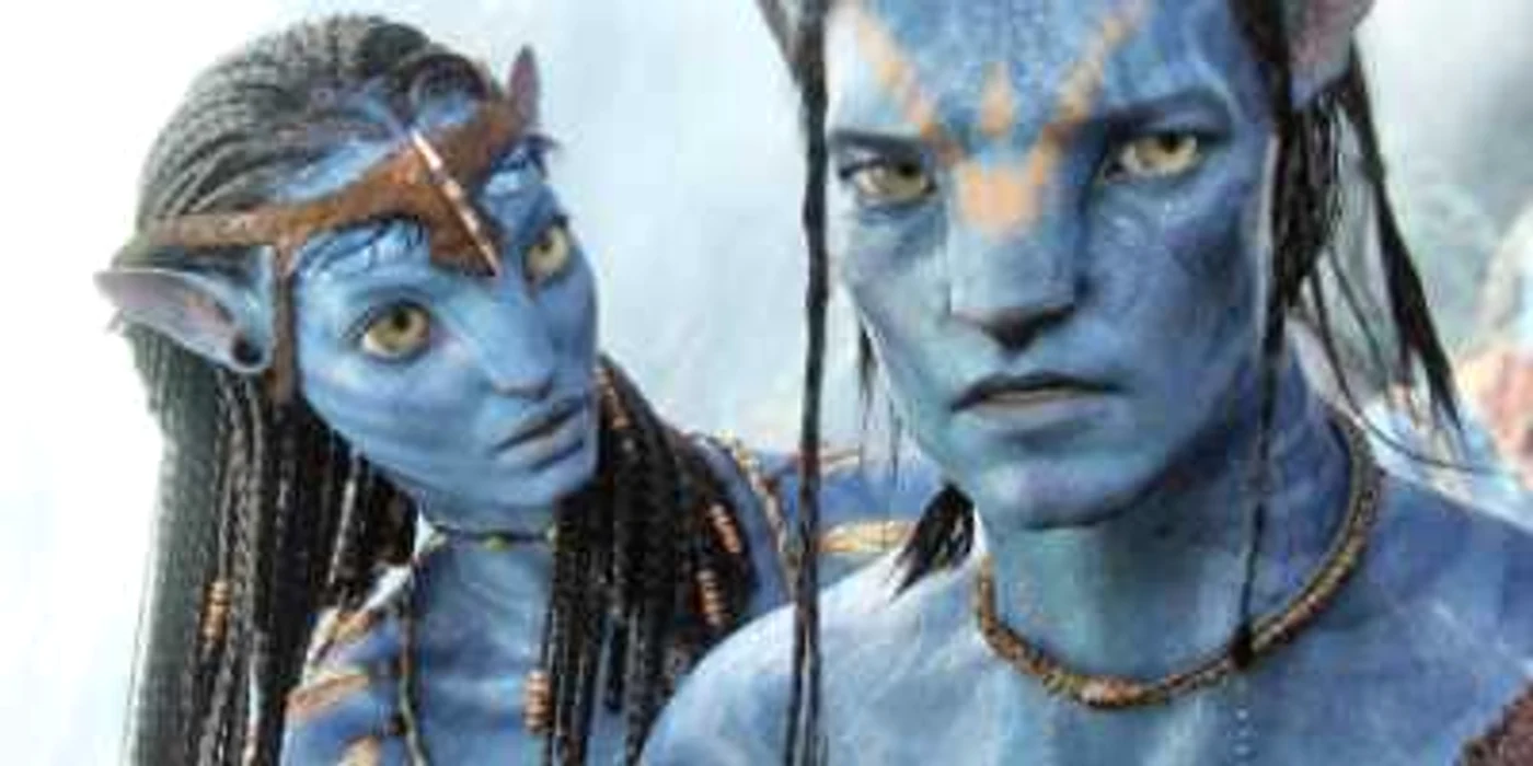 Zoe Saldana (stânga) şi Sam Worthington, eroii filmului