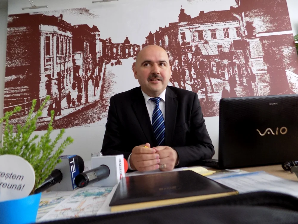 Ilie Bîrzu a condus municipiul Bacău în ultimele patru luni FOTO Mircea Merticariu