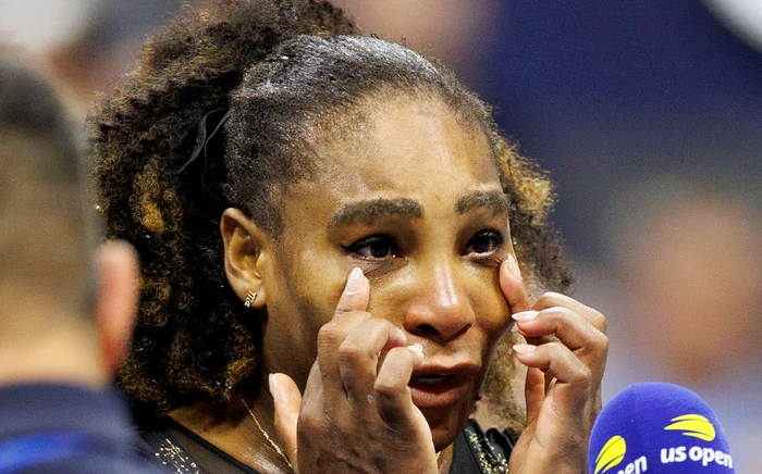 Serena și-a luat adio de la tenis cu ochii în lacrimi. Foto EPA EFA