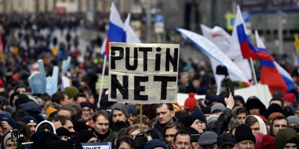 Proteste internet rusia FOTO AFP