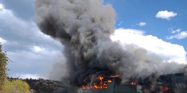 incendiu valea mare