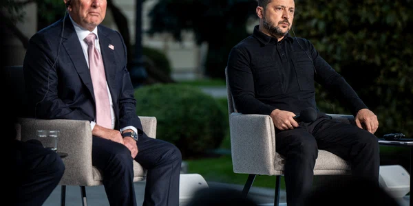 Volodimir Zelenski și Steve Witkoff, emisarul lui Trump, conferință de presă comună la Kiev