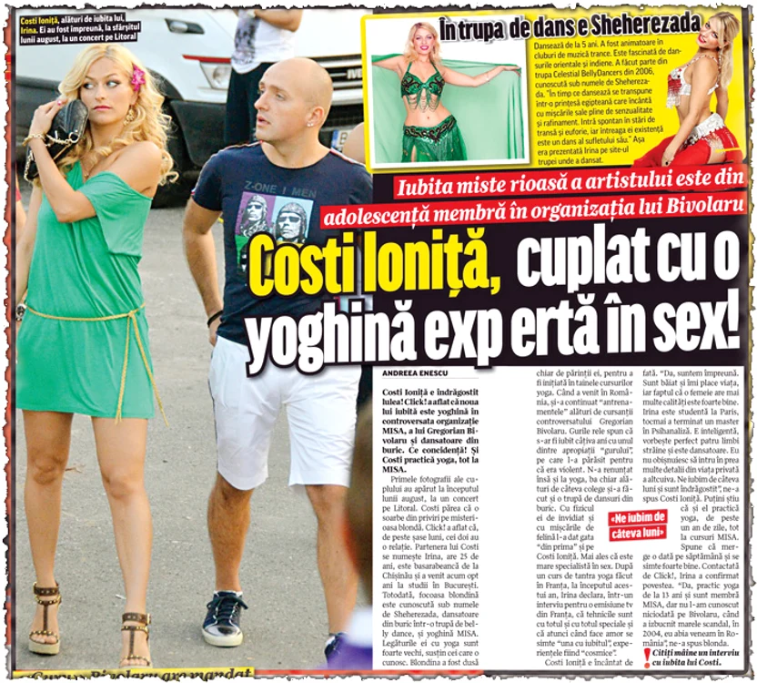 Costi iubeşte o yoghină