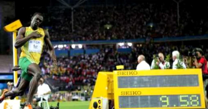 ATLETISM CM 2009: Cine-l prinde pe Usain Bolt? (video)