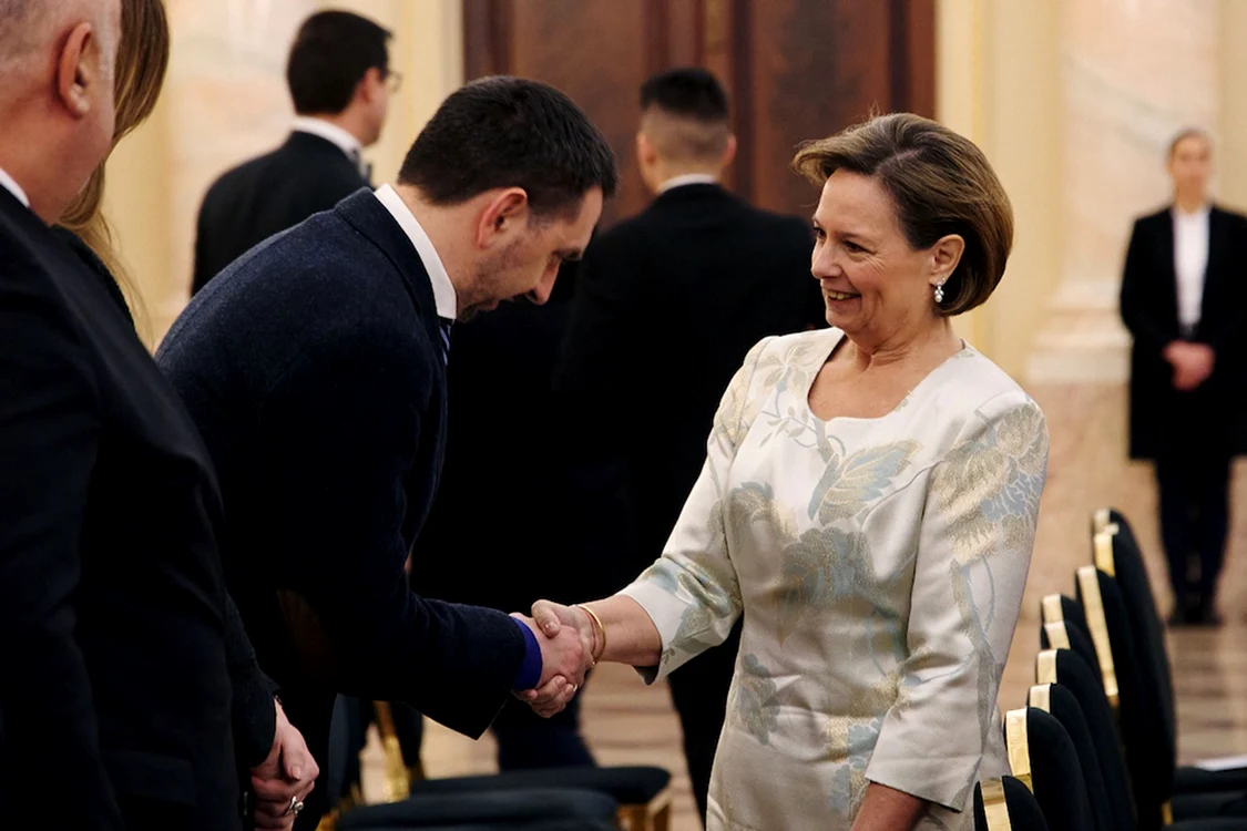 Principesa Sofia la seara Corpului Diplomatic la Palatul Regal   Daniel Angelescu, Casa Majetatii Sale (2) jpeg