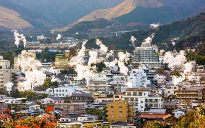 Beppu, oraşul iadului din Japonia FOTO Daily Mail