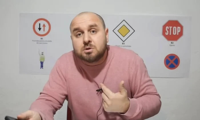 Polițistul-vlogger Tavi Perțea FOTO Youtube (captură)