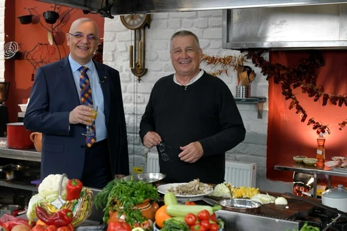 Raed Arafat si Mircea Dinescu