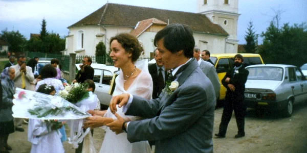 Dacian Ciolos si Valerie Ciolos Villemin FOTO berthomeu.com