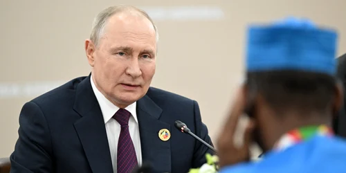 Vladimir Putin la summitul Rusia Africa FOTO Profimedia jpg