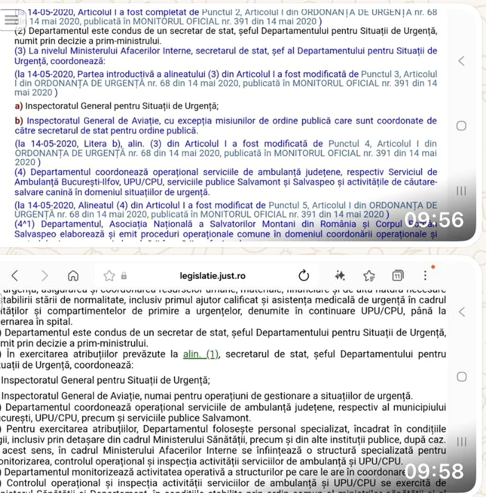 Extras din OUG nr. 1/2014. FOTO FB Raed Arafat