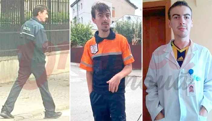 Marcel Gheorghiu în ipostazele de poliţist, ambulanţier şi medic FOTO vremeanoua.ro