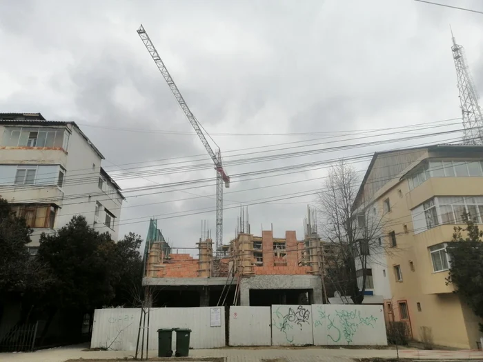 Oraşul e sufocat de blocuri Foto Ştefan Borcea