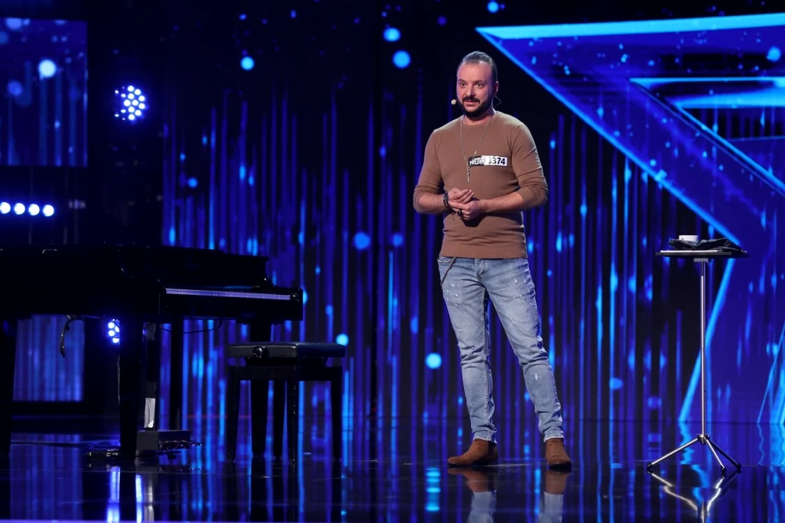 Simion Ştefan, număr impresionant de mentalism la „Românii au talent“ FOTO Pro TV