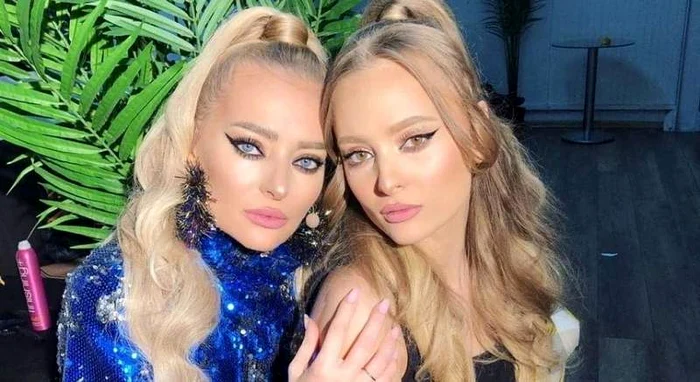 Oana și Delia Matache seamănă ca două picături de apăfoto: arhiva personala