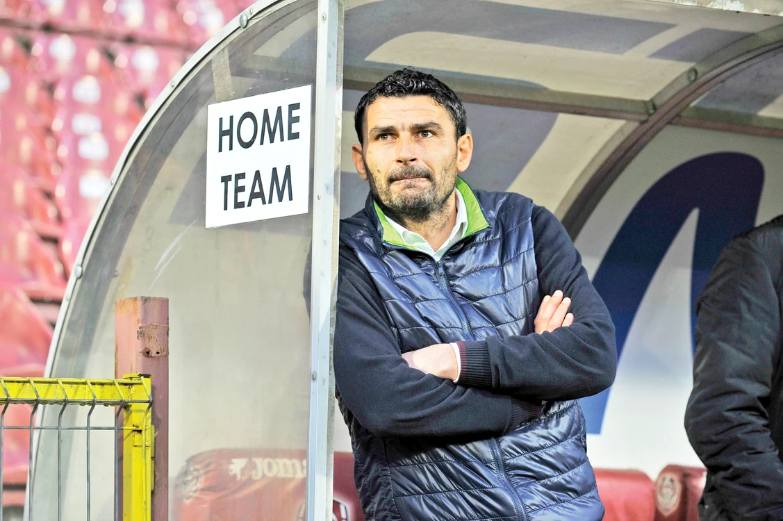 
    Eugen Trică  a suferit cea mai  grea înfrângere pe  banca tehnică a  celor de la CFR Cluj  