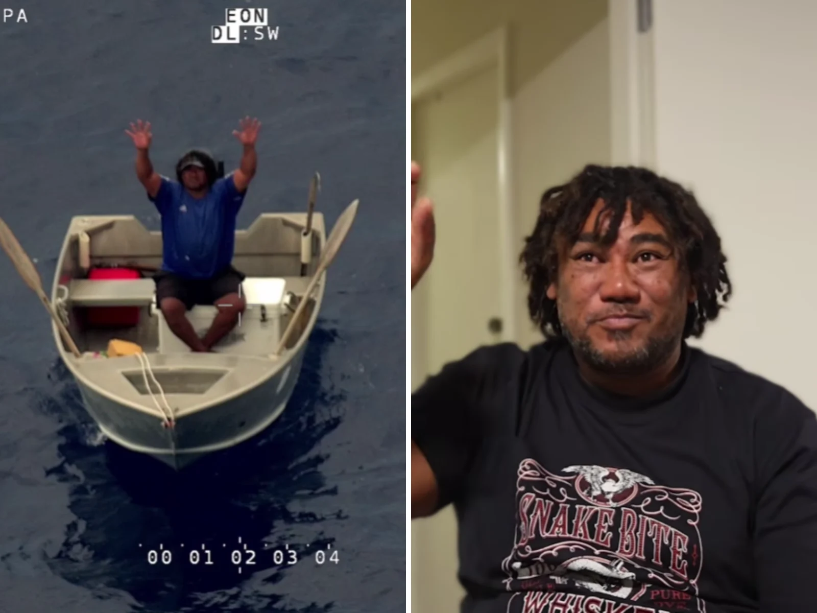 Un pescar a supraviețuit opt zile în Oceanul Pacific după ce i s-a stricat motorul bărcii. „Noaptea nu puteam face nimic. Înghețam de frig”