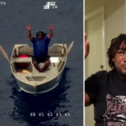 un pescar a fost salvat dupa opt zile petrecute in oceanul pacific foto captura video the guardian png