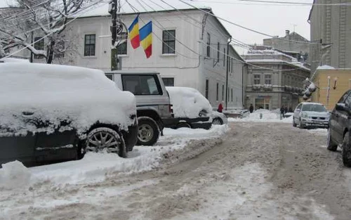 Timişoara încă suferă din cauza ninsori