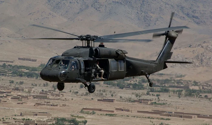 Elicopterul Black Hawk s-ar fi abătut de la traiectoria de zbor / foto: arhiva Click!