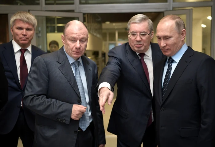 Potanin si Putin FOTO Getty Images