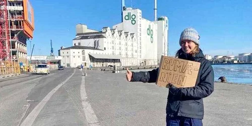 Astrid Andreassen a călători cu autospul până în România Foto Graiul ro jpg