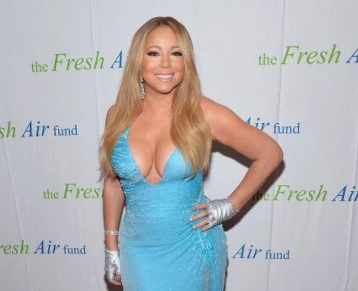 Mariah Carey era mult mai rotunjoară în 2014Foto: Getty