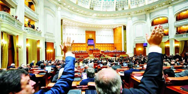 Vot in Parlament FOTO Bogdan Maran / Mediafax