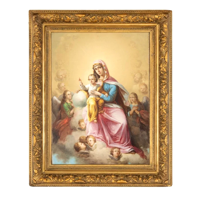 Icoana „Maica Domnului cu Pruncul”, de Nicolae Grigorescu