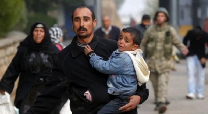 Cei cinci irakieni au trecut pe la punctul de frontieră de la CalafatFoto: Click!