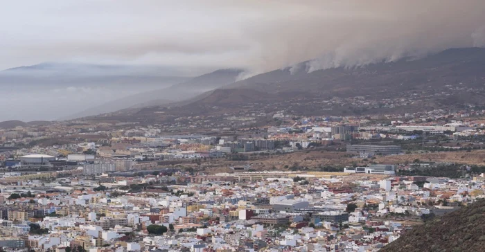 Incendiile din Tenerife au început miercurea trecută Foto: EPA EFE 