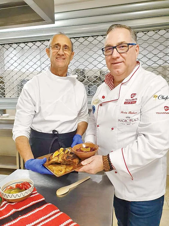 Colaborează deseori cu bucătarul Florin Bălan. Împreună fac echipă bună în bucătărie