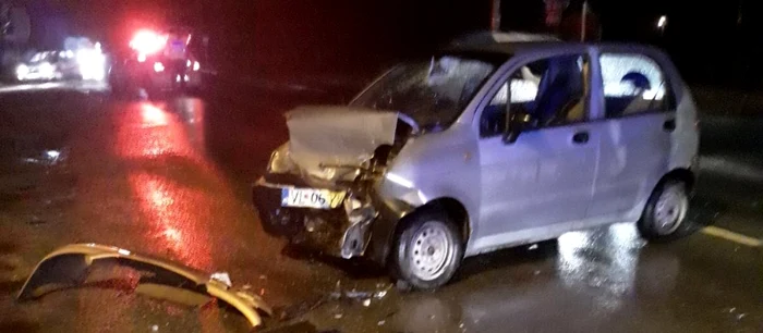 Din cauza neacordării de prioritate, trei victime în spital, Foto. Adevărul