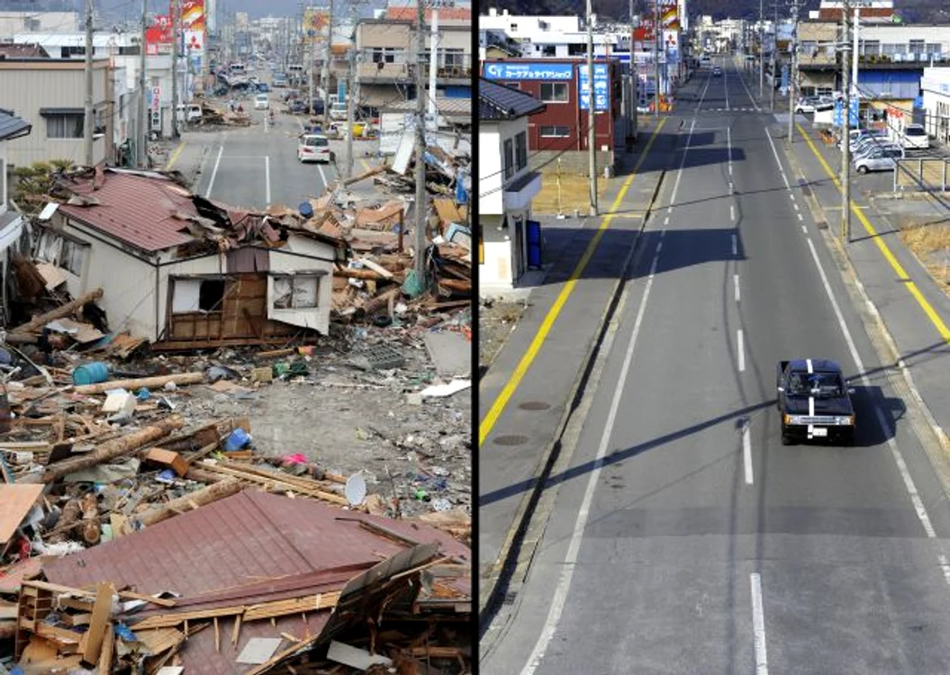 Japonia, la 10 luni după tsunami (Foto: AFP)