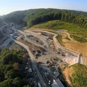 Șantierul Autostrazii cu tuneluri din vest Foto Daniel Guță ADEVĂRUL jpg
