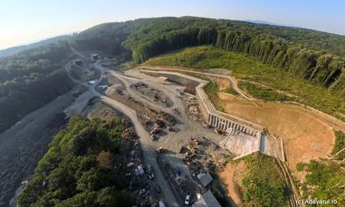 Șantierul Autostrazii cu tuneluri din vest Foto Daniel Guță ADEVĂRUL jpg