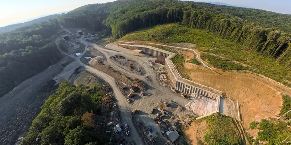Șantierul Autostrazii cu tuneluri din vest Foto Daniel Guță  ADEVĂRUL jpg
