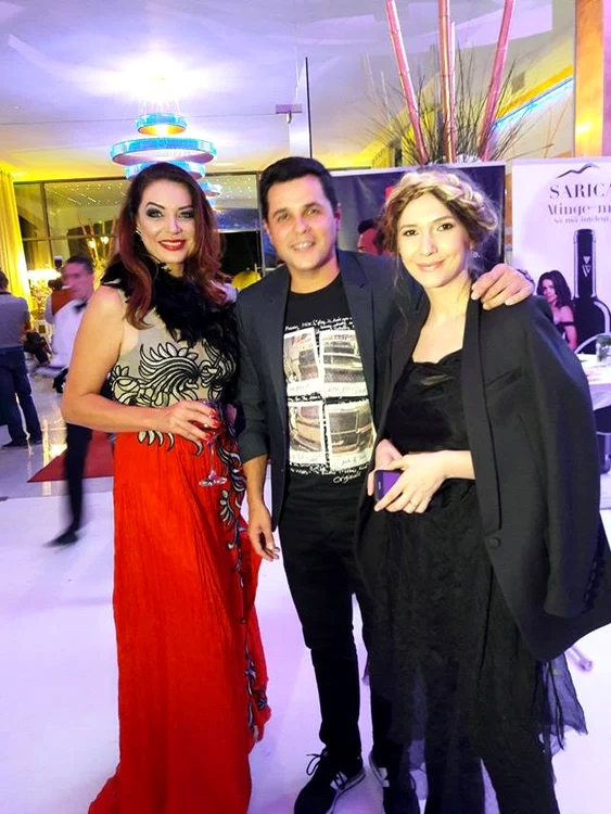 Adela Popescu, alături de Gabriel Coveșanu și Eugenia Șerban
