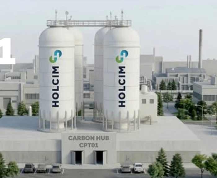 Proiectul Carbon Hub CPT01 promite emisii aproape zero, FOTO FB Holcim România 